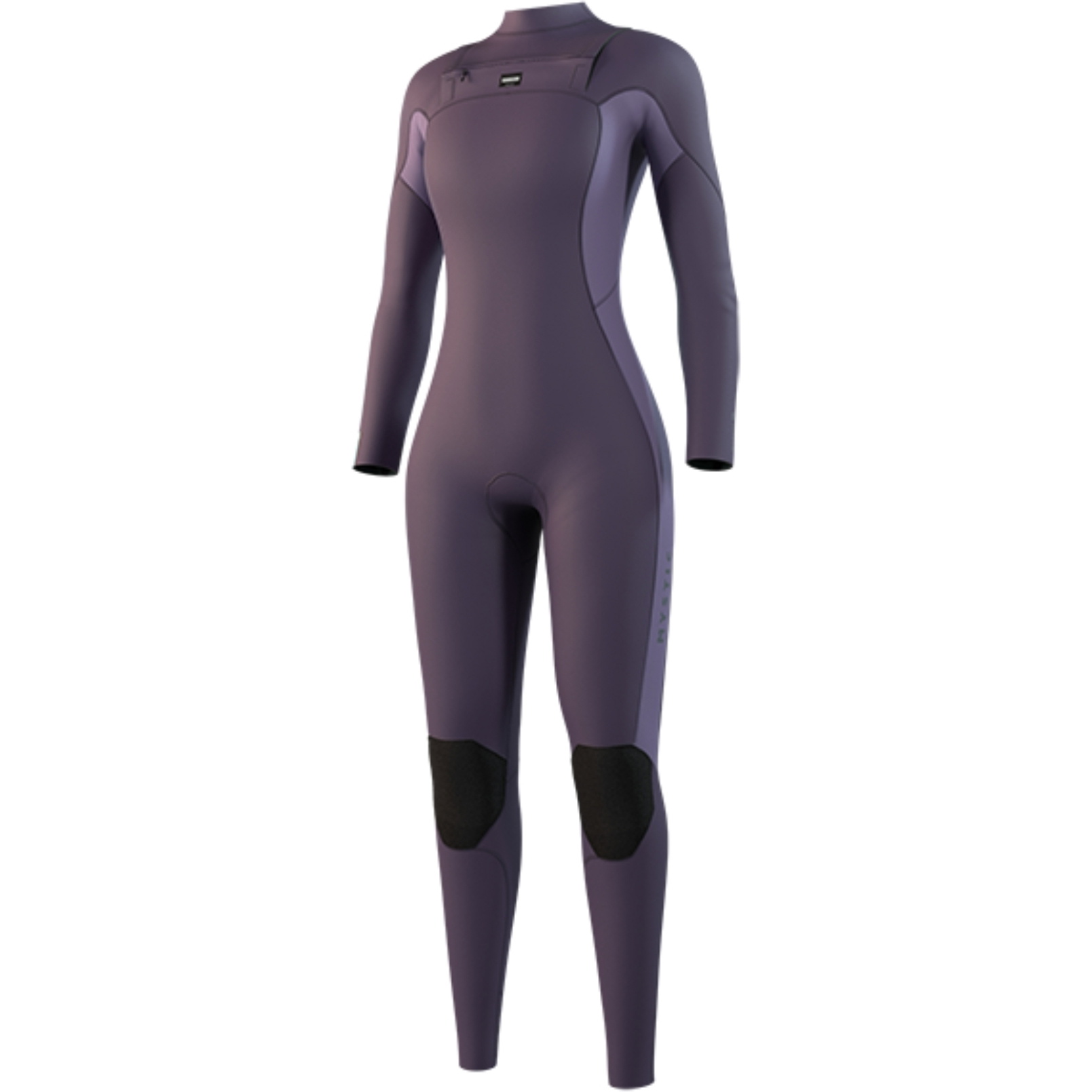 2026 Mystic Womens Haven 3/2mm Chest Zip Wetsuit 35000.250047 - Purple